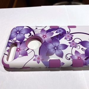 Purple Flower iPhone 7+ case